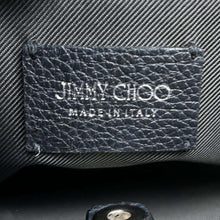 将图像加载到图库查看器中,JIMMY CHOO Pegasi Star Studded 2way Handbag Black Leather