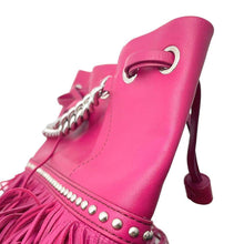 Load image into Gallery viewer, J&M DAVIDSON Shoulder Bag Pink Leather