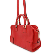 将图像加载到图库查看器中,LOEWE Amazonas Red352.30.N71 Leather Size 23