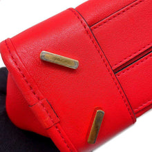 将图像加载到图库查看器中,LOEWE Amazonas Red352.30.N71 Leather Size 23