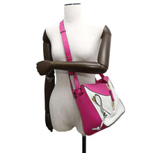 将图像加载到图库查看器中,LOEWE hammock White/Pink387.30.S35 Leather Size Small