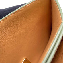 将图像加载到图库查看器中,LOEWE Goya Accordion Clutch GreenA896O44X01 Leather