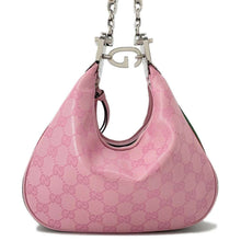将图像加载到图库查看器中,GUCCI Attaché Shoulder Bag Pink699409 PVC Canvas