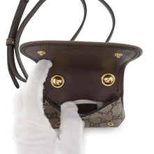 将图像加载到图库查看器中,GUCCI GG Supreme Blondie Shoulder Card Case Wallet Beige/Brown698635 GG SupremeCanvas/Leather