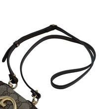 将图像加载到图库查看器中,GUCCI GG Supreme Blondie Shoulder Card Case Wallet Beige/Brown698635 GG SupremeCanvas/Leather