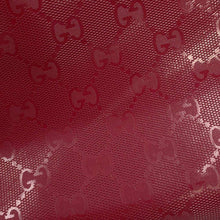 Load image into Gallery viewer, GUCCI GG Imprime Tote Bag Red211137 PVC Leather