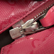 Load image into Gallery viewer, GUCCI GG Imprime Tote Bag Red211137 PVC Leather