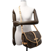 将图像加载到图库查看器中,LOUIS VUITTON Saumur BrownM42256 Monogram Size 30