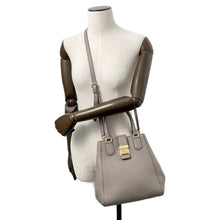 将图像加载到图库查看器中,MIUMIU 2wayHandbag Gray5BA266 Leather