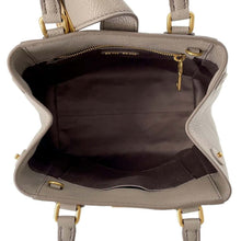 将图像加载到图库查看器中,MIUMIU 2wayHandbag Gray5BA266 Leather
