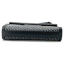 将图像加载到图库查看器中,BURBERRY 2wayBag Black/White Leather
