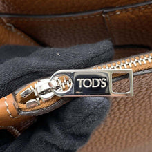 将图像加载到图库查看器中,TOD’S DI Bag BrownXBWDBSA0200WSSS410 Calf Leather Size Small
