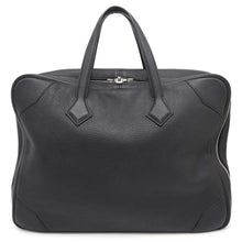 将图像加载到图库查看器中,HERMES Victoria Travel Bag Black Taurillon Clemence Size 50