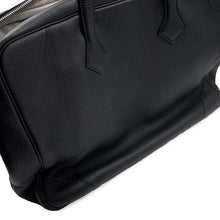 将图像加载到图库查看器中,HERMES Victoria Travel Bag Black Taurillon Clemence Size 50