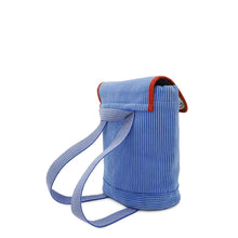 Load image into Gallery viewer, HERMES Horse Backpack Blue Canvas