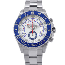将图像加载到图库查看器中,ROLEX Yacht-MasterII W44mm Stainless Steel White Dial116680