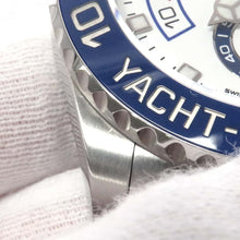 将图像加载到图库查看器中,ROLEX Yacht-MasterII W44mm Stainless Steel White Dial116680