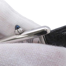 Load image into Gallery viewer, CARTIER ★Tank mast W22mm×H29.5mm Stainless Steel Leather Silver DialWSTA0042