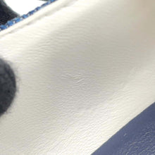Load image into Gallery viewer, CHANEL heel loafers BlueG45142 Denim Size 36