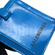 将图像加载到图库查看器中,BALENCIAGA ★Bistro 2WAYBag Blue671342 Patent Leather Size XS