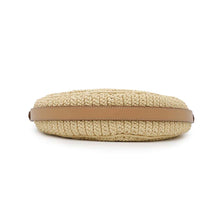 Load image into Gallery viewer, PRADA Arke Crochet Shoulder Natural/Brown1BC194 Viscose Leather