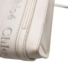 将图像加载到图库查看器中,Chloe ★Woody Tote WhiteCHC23UP237 I60 Leather Size Mini