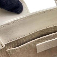 将图像加载到图库查看器中,Chloe ★Woody Tote WhiteCHC23UP237 I60 Leather Size Mini