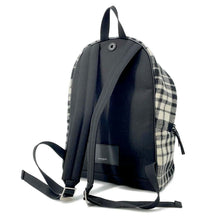 将图像加载到图库查看器中,SAINT LAURENT PARIS City Backpack Black/White534967 Canvas