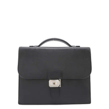 Load image into Gallery viewer, HERMES Sac A Depeches Black Epsom Size 27