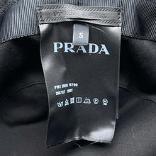 将图像加载到图库查看器中,PRADA Bucket hat Size S Black2HC137 Nylon100%