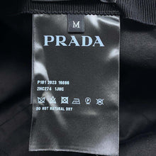 将图像加载到图库查看器中,PRADA Corduroy cap Size M Black2HC274 Cotton100%