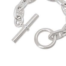 将图像加载到图库查看器中,HERMES Chaine d'Ancre Bracelet 10 frames Size TGM SV925