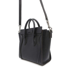 Load image into Gallery viewer, CELINE Luggage shopper Black189243DRU.38NO Drummed Calf Leather Size Nano