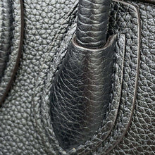 Load image into Gallery viewer, CELINE Luggage shopper Black189243DRU.38NO Drummed Calf Leather Size Nano