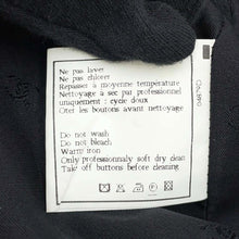 将图像加载到图库查看器中,CHANEL Gripoa Button Jacket Size 38 BlackP08277 Wool 100%