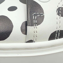 Load image into Gallery viewer, LOUIS VUITTON Yayoi Kusama Collaboration Time Out Sneakers White/Black1AB9V5 Leather Size 35 1/2