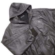 将图像加载到图库查看器中,BALENCIAGA Taxi Blouson Size Chronomat 44 Brown719225 Lambskin100%