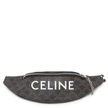 Load image into Gallery viewer, CELINE Triomphe Logo Crossbody Bag Brown195972 PVC Leather