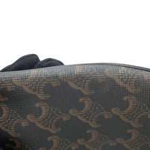 Load image into Gallery viewer, CELINE Triomphe Logo Crossbody Bag Brown195972 PVC Leather