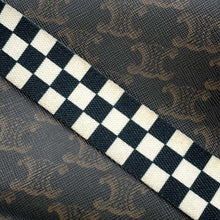 Load image into Gallery viewer, CELINE Triomphe Logo Crossbody Bag Brown195972 PVC Leather