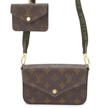将图像加载到图库查看器中,LOUIS VUITTON Multiie Pochette GreenM80091 Monogram