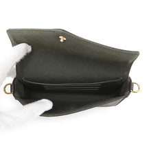 将图像加载到图库查看器中,LOUIS VUITTON Multiie Pochette GreenM80091 Monogram