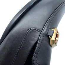 Load image into Gallery viewer, CHANEL CC logo loafers BlackG45173 Leather Size 37C