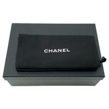 Load image into Gallery viewer, CHANEL CC logo loafers BlackG45173 Leather Size 37C
