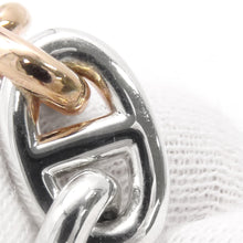 将图像加载到图库查看器中,HERMES ★Chaine d'Ancre Double Tour Bracelet 37 links Size PM SV925 K18PG