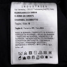 Load image into Gallery viewer, MONCLER Charmeil Floral Jacket Black Polyester59% Cotton41%