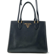 将图像加载到图库查看器中,PRADA 2WAYBag Black1BA227 Leather