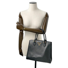 将图像加载到图库查看器中,PRADA 2WAYBag Black1BA227 Leather