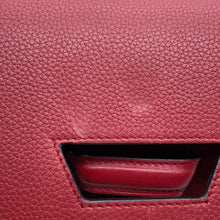 将图像加载到图库查看器中,LOEWE Barcelona Red Leather Size Small