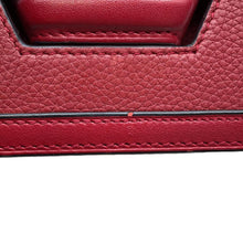 将图像加载到图库查看器中,LOEWE Barcelona Red Leather Size Small